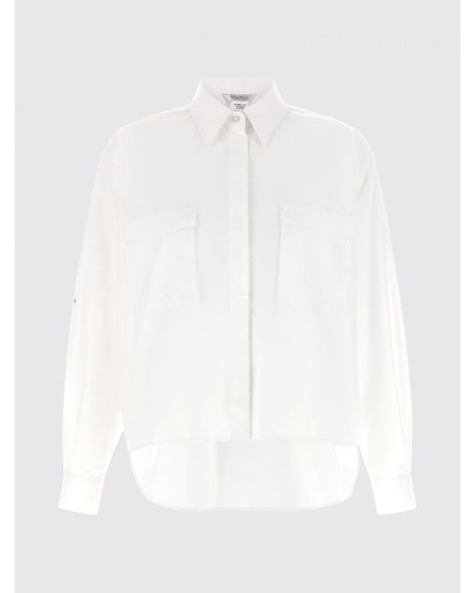 Max Mara White Cotton Shirt