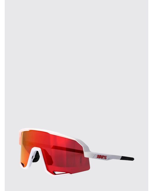 100% Red Slendale Polycarbonate Sunglasses for men