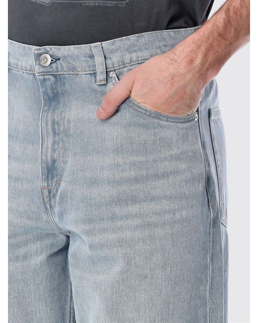 Our Legacy Blue Our Vast Cut Cotton Denim Jeans for men