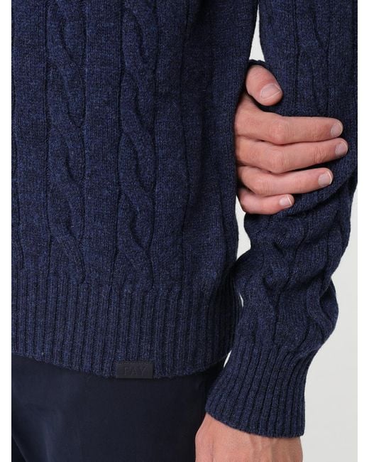 Fay Blue Jumper for men