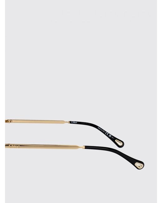 Chloé White Ce143S Sunglasses Octagonal Frame