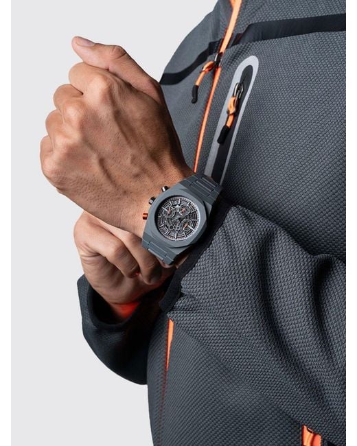 D1 Milano Gray Polychrono 40.5Mm Watch for men