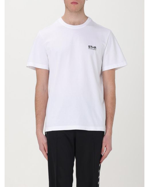 T-Shirt Homme Golden Goose Deluxe Brand pour homme en coloris White
