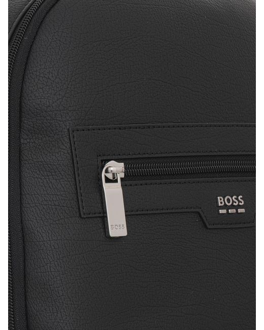 Boss Black Backpack for men