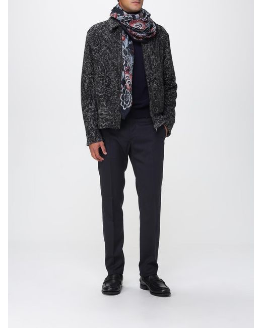 Sciarpa di Etro in Black da Uomo