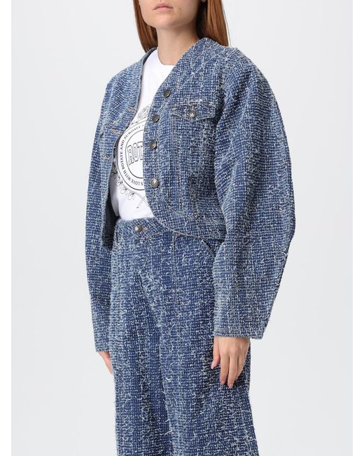 ROTATE BIRGER CHRISTENSEN Blue Jacket