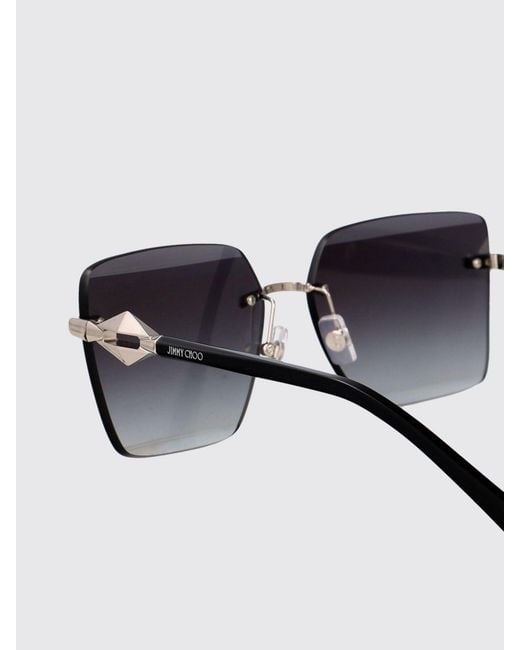 Jimmy Choo White 0Jc4018 Metal And Acetate Sunglasses
