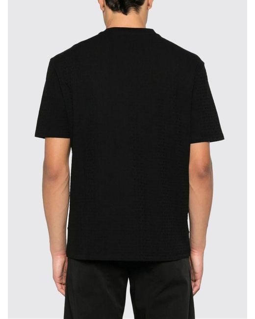 Emporio Armani Black Basic Cotton T-Shirt for men
