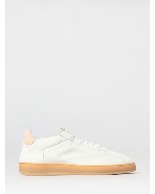 Soldini 80 White Akira Suede Sneakers