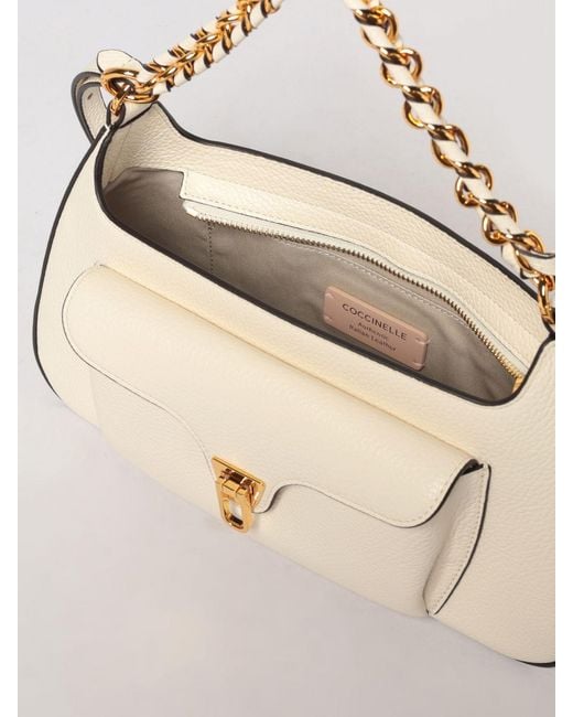 Coccinelle Natural Beat Generation Grained Leather Bag
