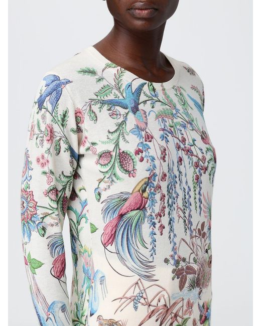 Pullover Girocollo di Etro in White