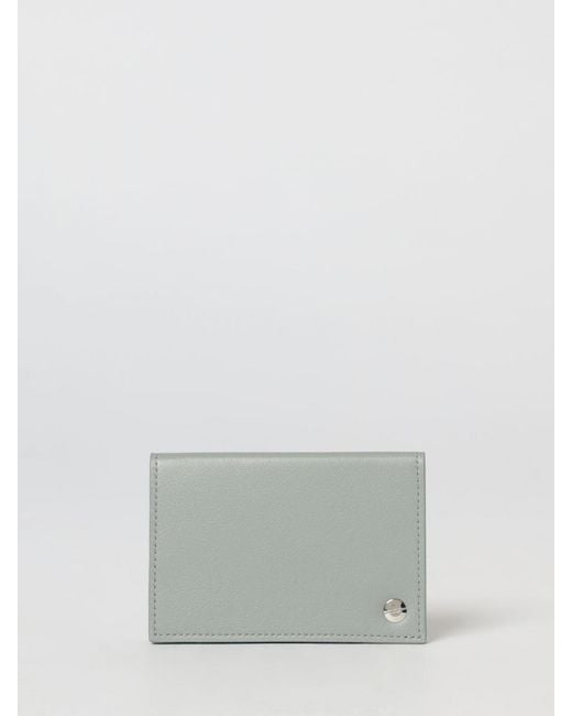 Paul Smith Gray Sardines Leather Credit Card Holder for men