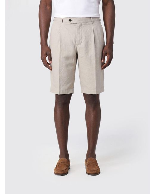 PT Torino Natural Knee-Length Chino Shorts for men