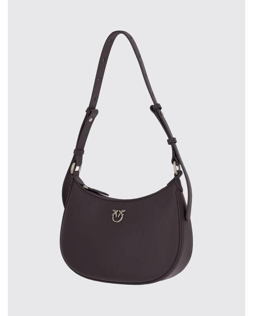 Pinko White Love Bag Half Moon Simply