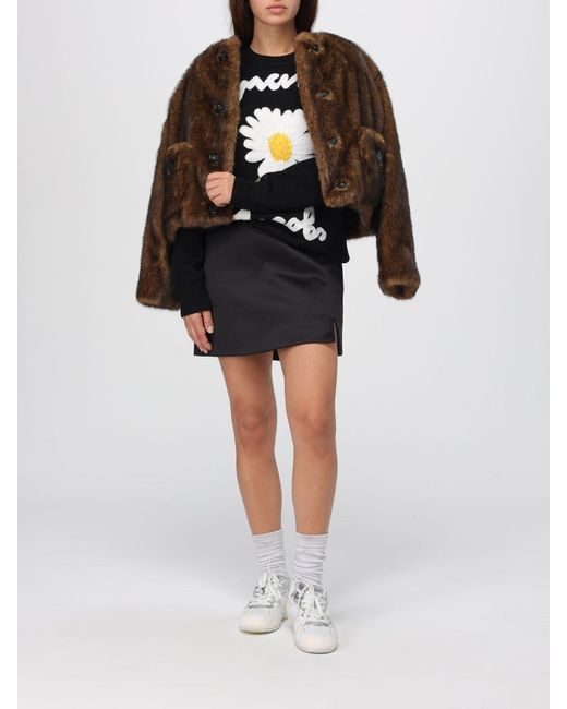 Marc Jacobs Brown Fur Coat