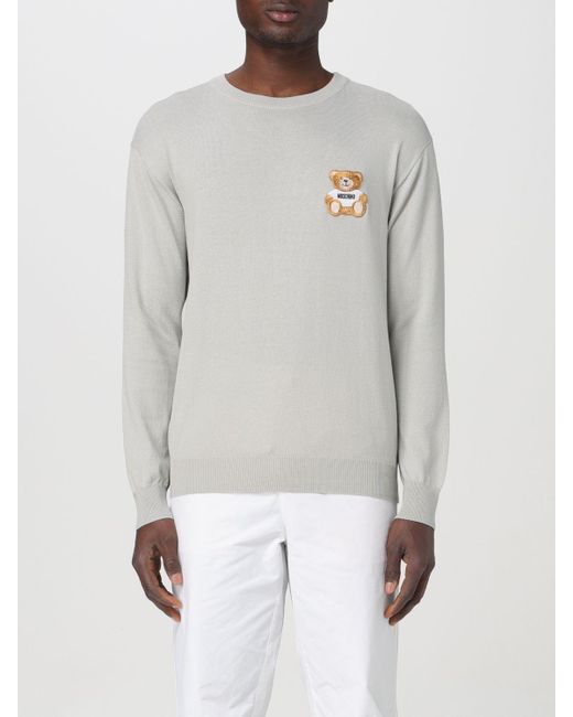 Moschino Couture Gray Sweater for men