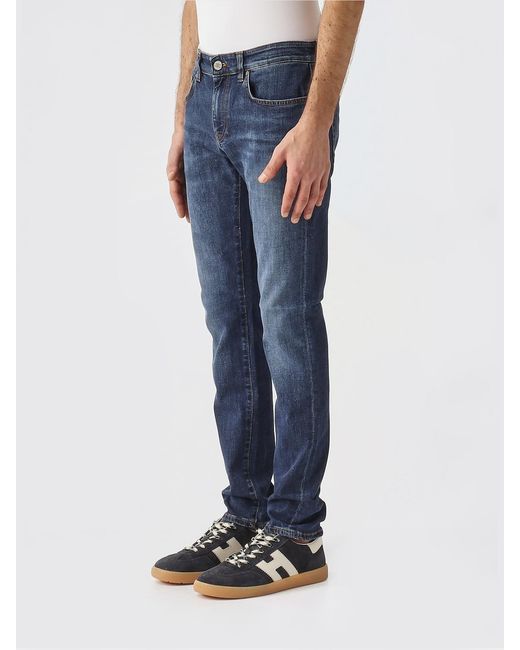 PT Torino Blue Slim Fit Denim Jeans for men