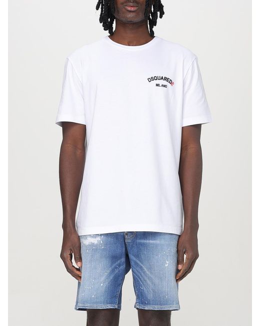 DSquared² White T-Shirt for men