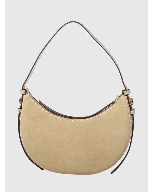 Tory Burch Natural Romy Suede Bag