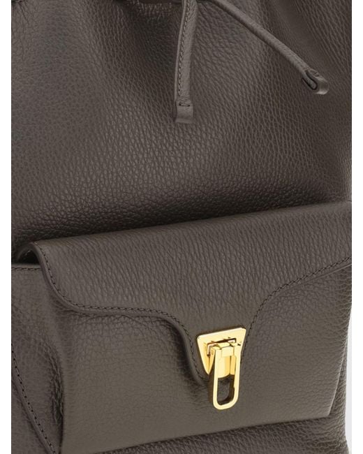 Coccinelle Gray Shoulder Bag