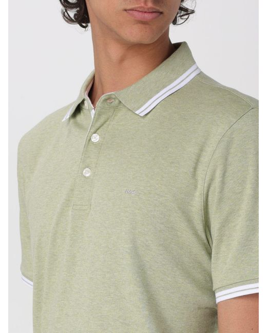 Michael Kors Green Polo Shirt for men