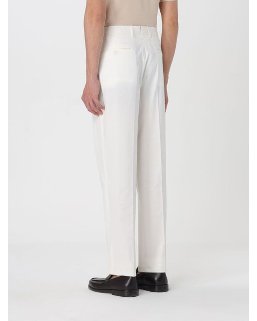 Zegna White Pants for men