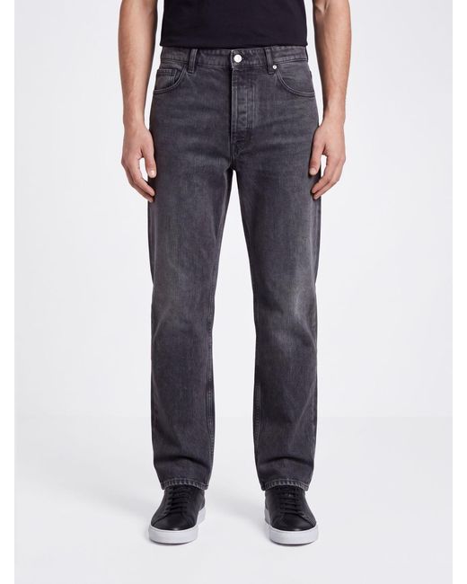 Marni Blue Mid-Rise Straight-Leg Jeans for men