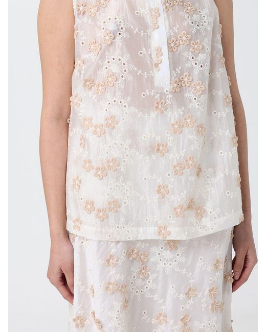 Hanita Natural Sangallo Shirt