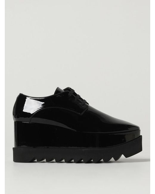 Derby Con Zeppa Elyse di Stella McCartney in Black