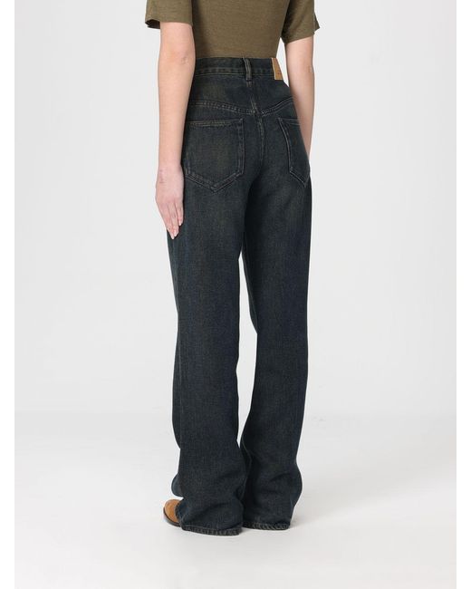 Isabel Marant Blue Flared Denim Jeans