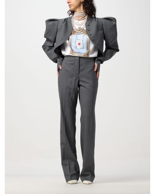 Blazer di Moschino Couture in Gray