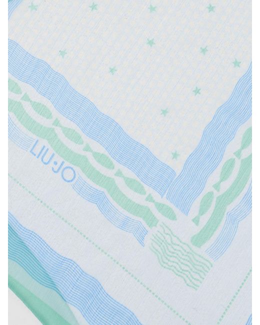 Liu Jo Blue Neckerchief