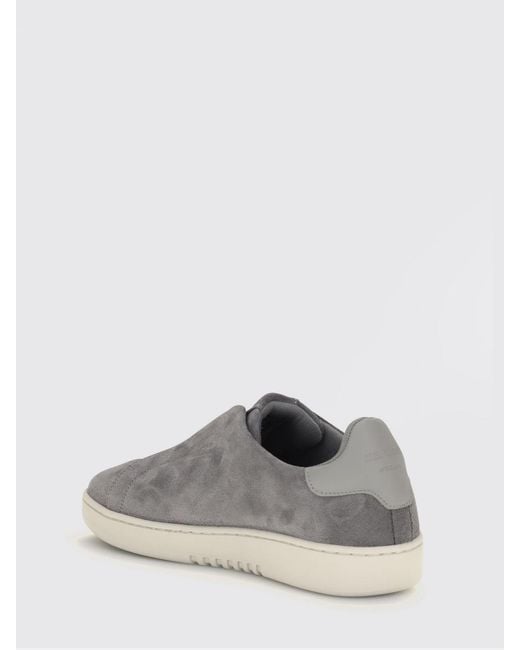Axel Arigato Gray Dice Laceless Suede Slip-On Sneakers for men