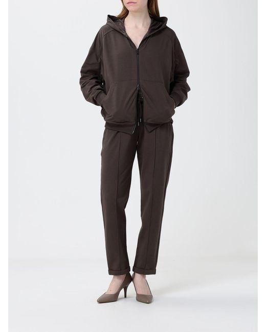 Brunello Cucinelli Gray Light Cotton Hoodie