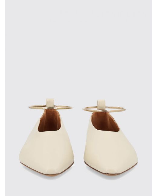 Jil Sander Natural Leather Ballerinas