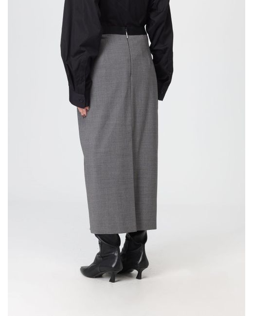MSGM Gray Skirt