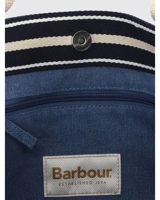 Barbour Blue Emily Bag