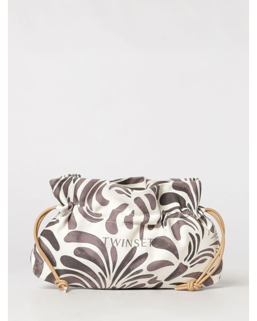 Pouch di Twinset in Metallic