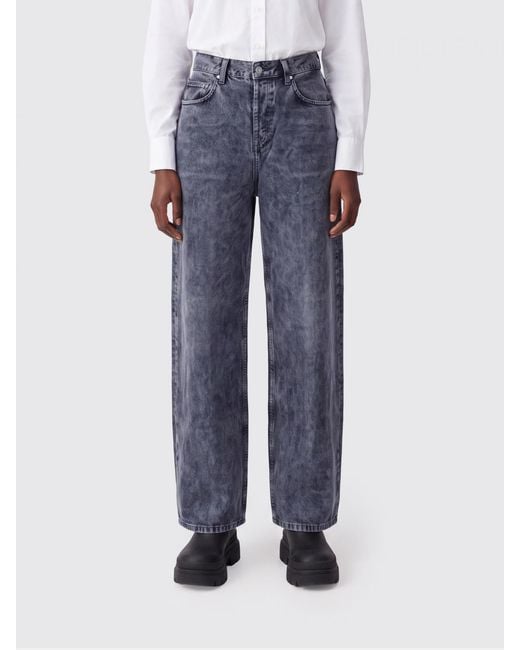Haikure Blue Bethany Wide-Leg Trousers