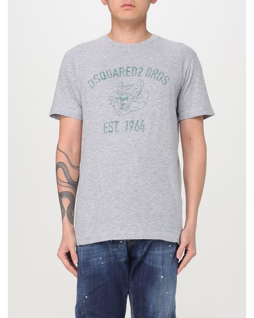 DSquared² Gray T-Shirt for men