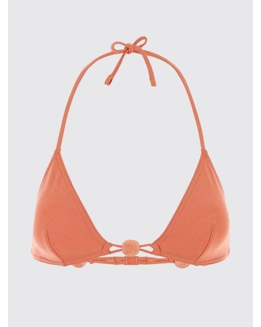 Eres Pink Triangle Bikini Top