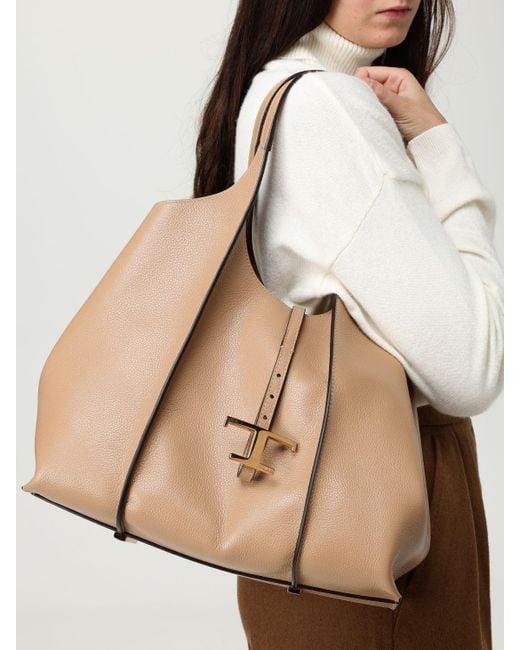 Borsa A Spalla di Tod's in Natural