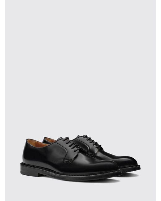 Doucal's White Brogue Shoes for men