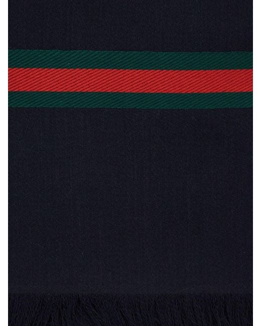 Gucci Blue Scarf for men