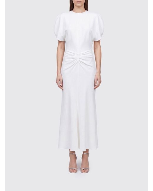 Victoria Beckham White Dress