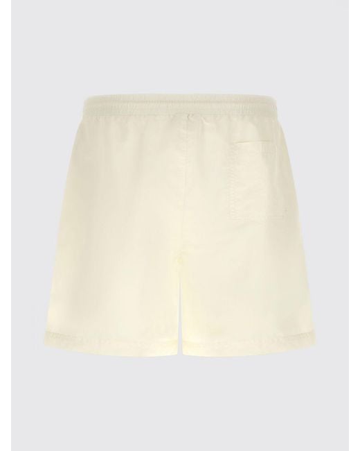Brunello Cucinelli Natural Polyester Swim Trunks for men