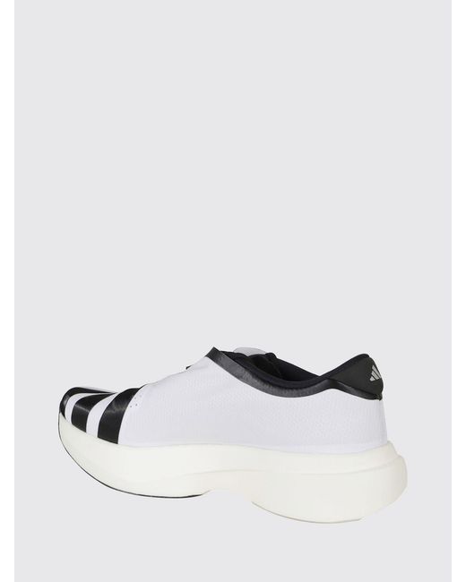 Adidas Originals White Adizero Evo Sl Zip Sneakers for men