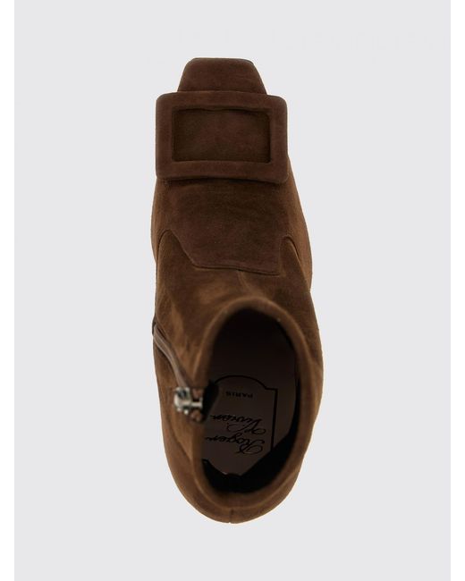 Roger Vivier Brown Shoes