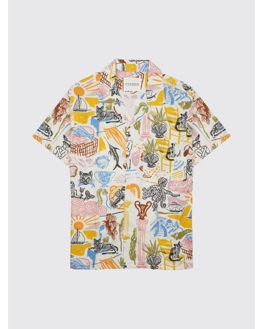 Closed Multicolor Shirt for men