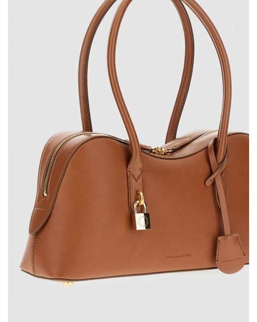 Stella McCartney Brown Ryder Faux Leather Bag By